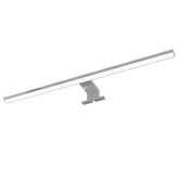 Avide LED Τετράγωνο Φωτιστικό Καθρέφτη/Τοίχου Chrome Πλαστικό 600mm NW 4000K 8W IP44